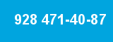 928 471-40-87
